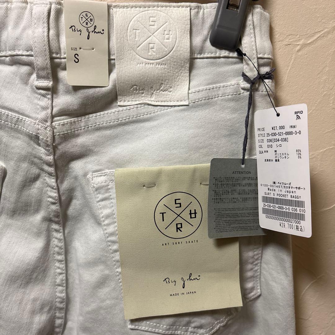 未使用タグ付きSURT/サート　5 POCKET バギー　36