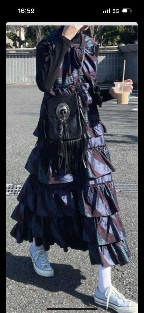 くうPERNAayaさん着用maturelyjaguardWestern