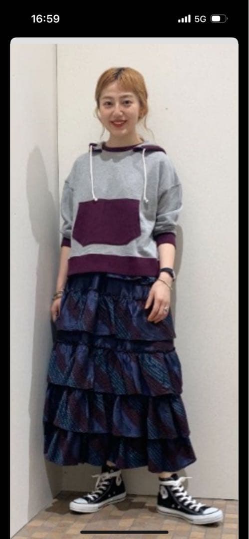 くうPERNAayaさん着用maturelyjaguardWestern