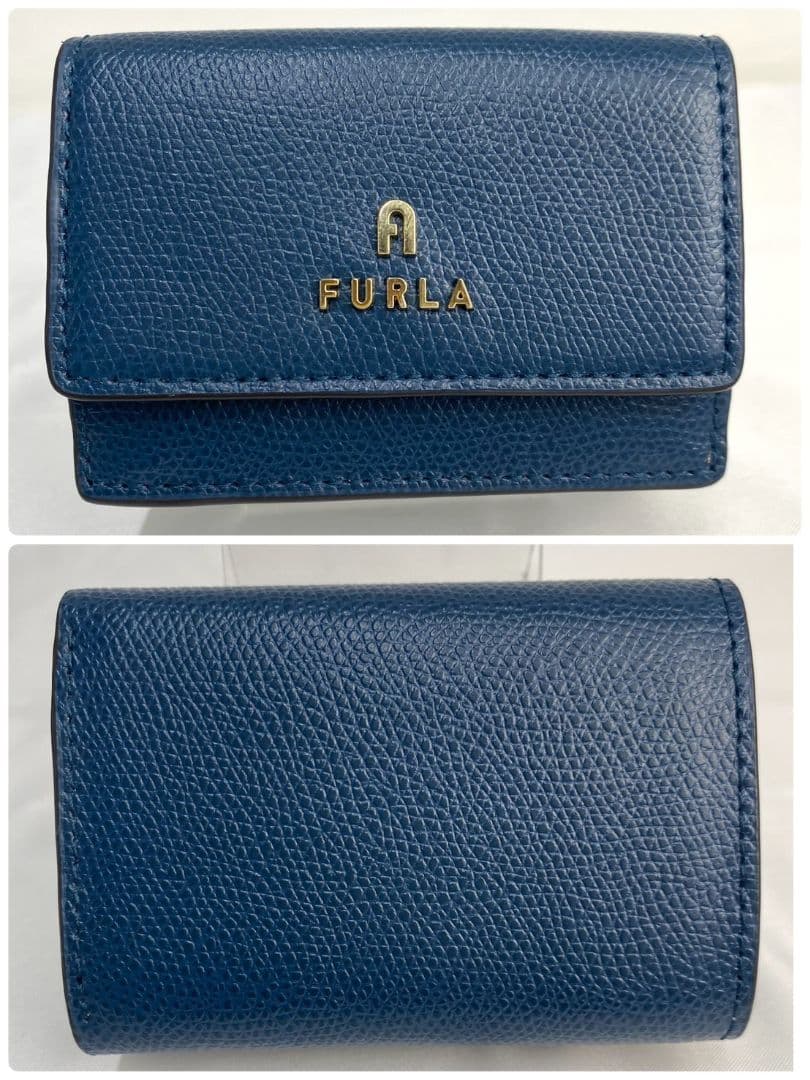✨️新品✨️未使用品✨ FURLA フルラ バビロンロゴプレート 三つ折り財布
