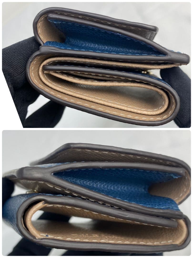 ✨️新品✨️未使用品✨ FURLA フルラ バビロンロゴプレート 三つ折り財布