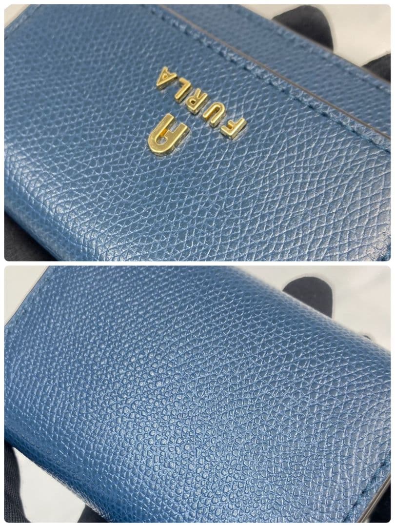 ✨️新品✨️未使用品✨ FURLA フルラ バビロンロゴプレート 三つ折り財布