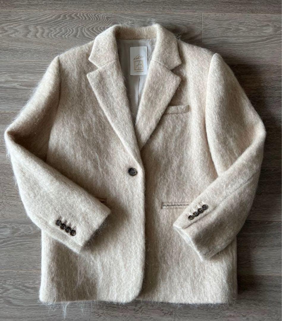 【新品未使用】L’AUBE BLANC モヘア ジャケット