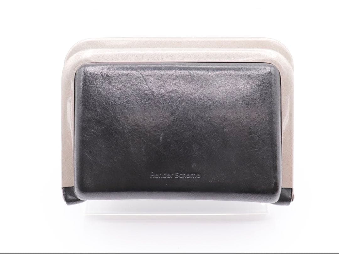 Hender Scheme エンダースキーマ3d purse財布　コンパクト 黒