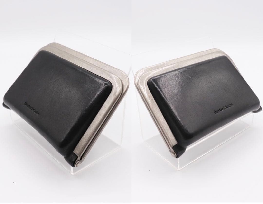 Hender Scheme エンダースキーマ3d purse財布　コンパクト 黒