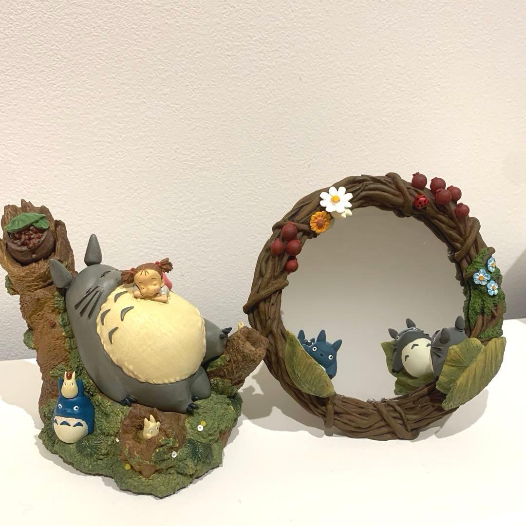 となりのトトロ　魔女の宅急便　オルゴール　ミラー