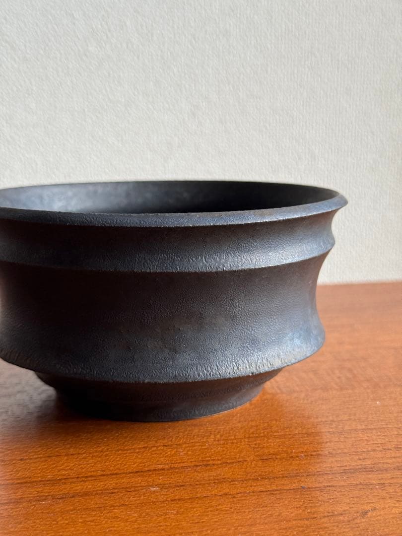 カタチ製作所 ⑧ mederu pot 浅鉢 鉢 植木鉢 作家鉢 アガベ