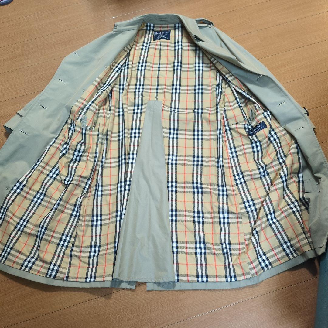 Burberrys ライトグリーン トレンチコート