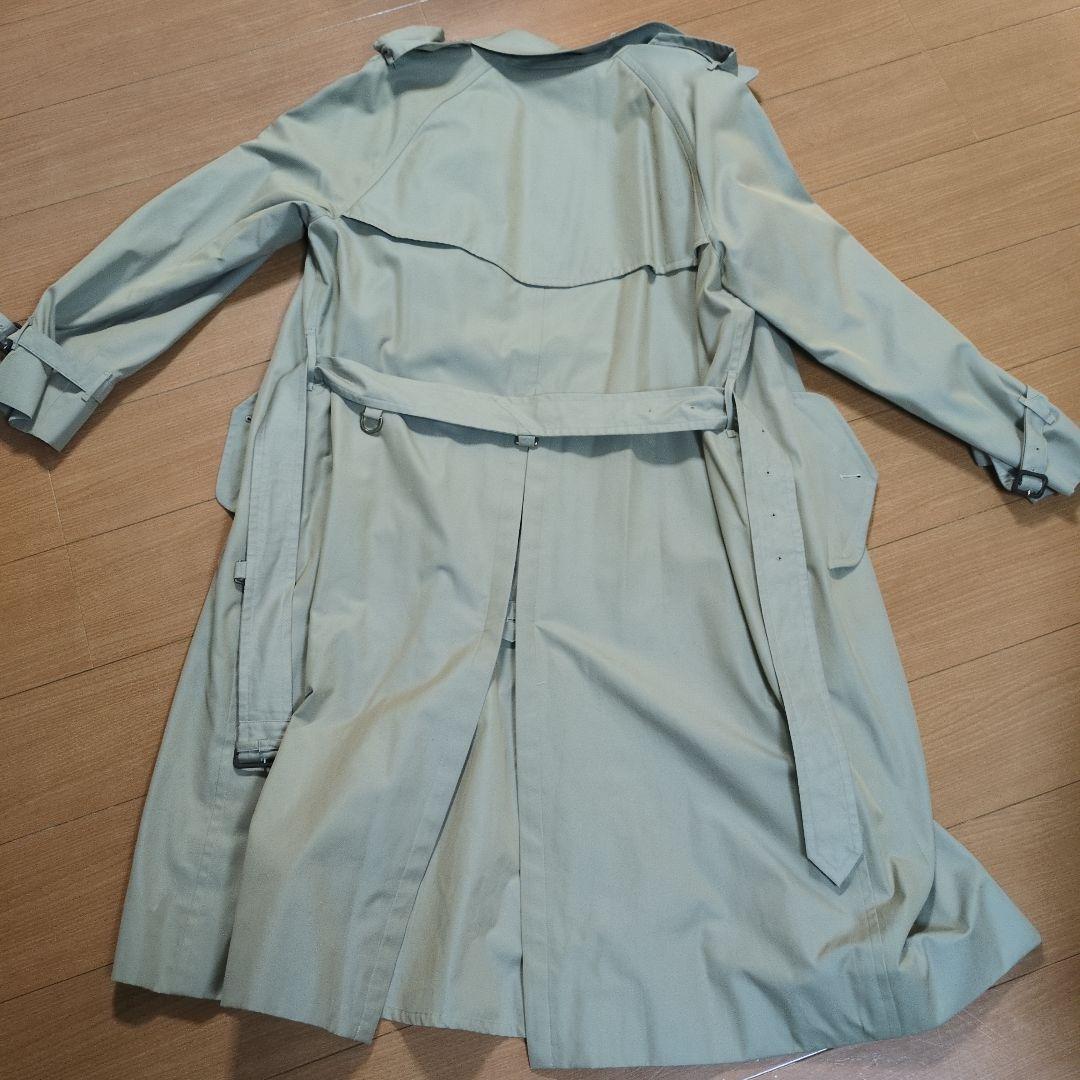 Burberrys ライトグリーン トレンチコート