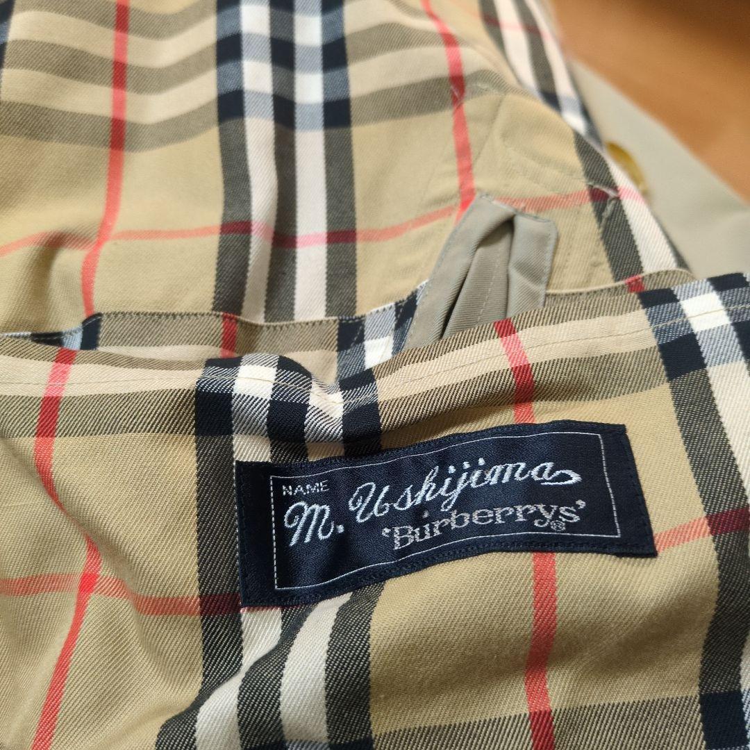 Burberrys ライトグリーン トレンチコート