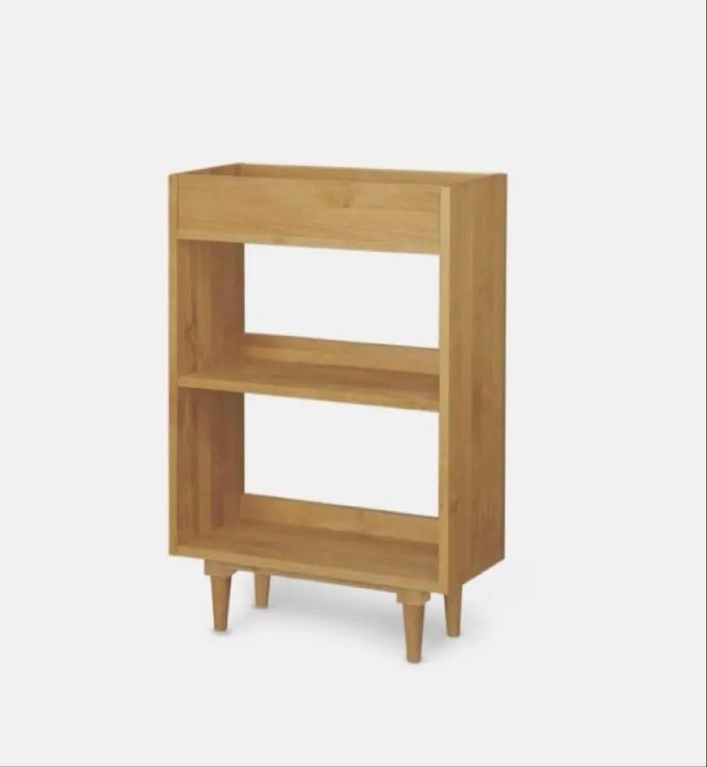 再最値下！最終処分！MOMONATURAL モモナチュラル コモシェルフS　本棚