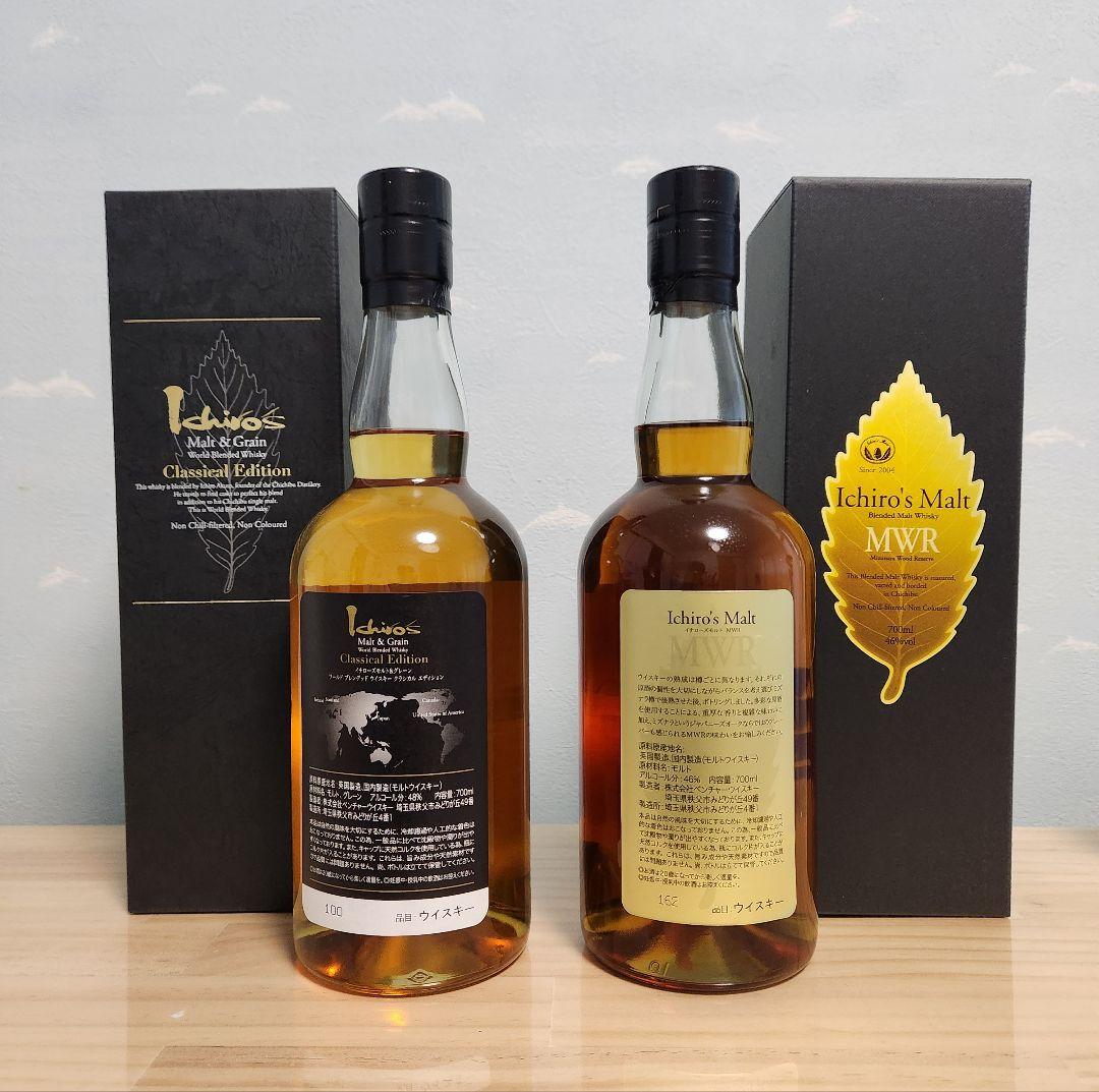イチローズモルトウイスキー2本セット
