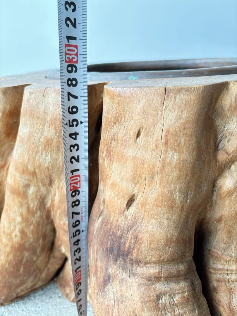 希少 逸品 切り株 火鉢 277 一点物 古美術 激レア品 アンティーク 骨董品