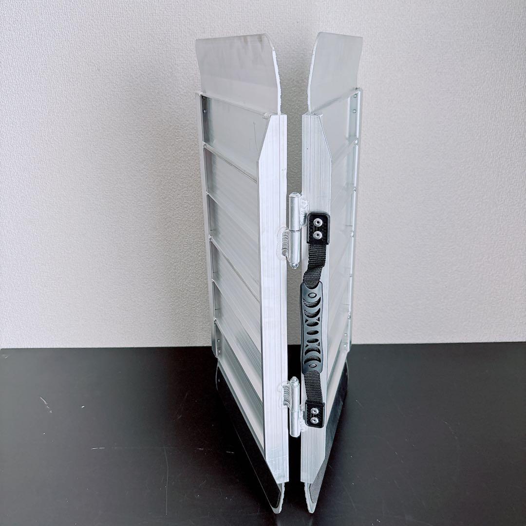 アルミ製折りたたみスロープ 車椅子　バイク　台車などに　新品保管品　ラダー