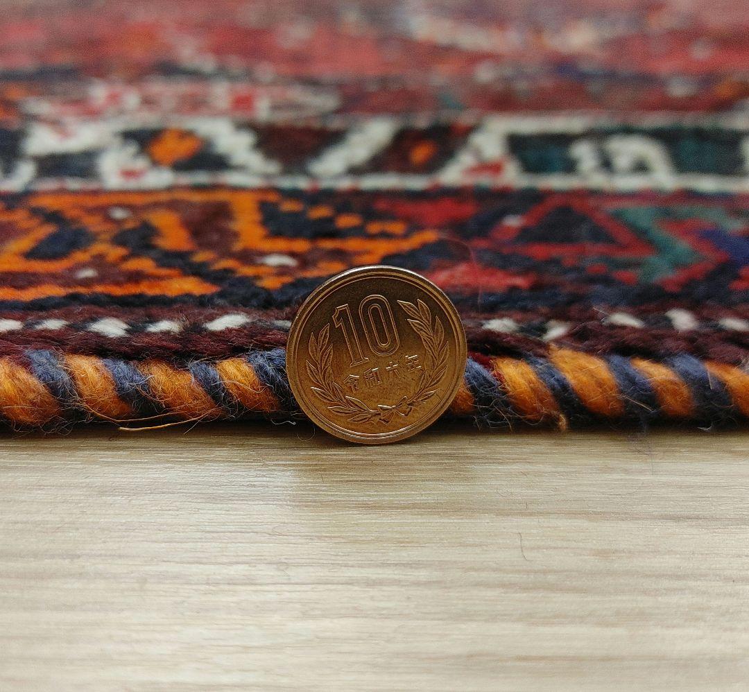 ペルシャ絨毯　シ－ラーズ産 236x160 クリーニング済 shiraz