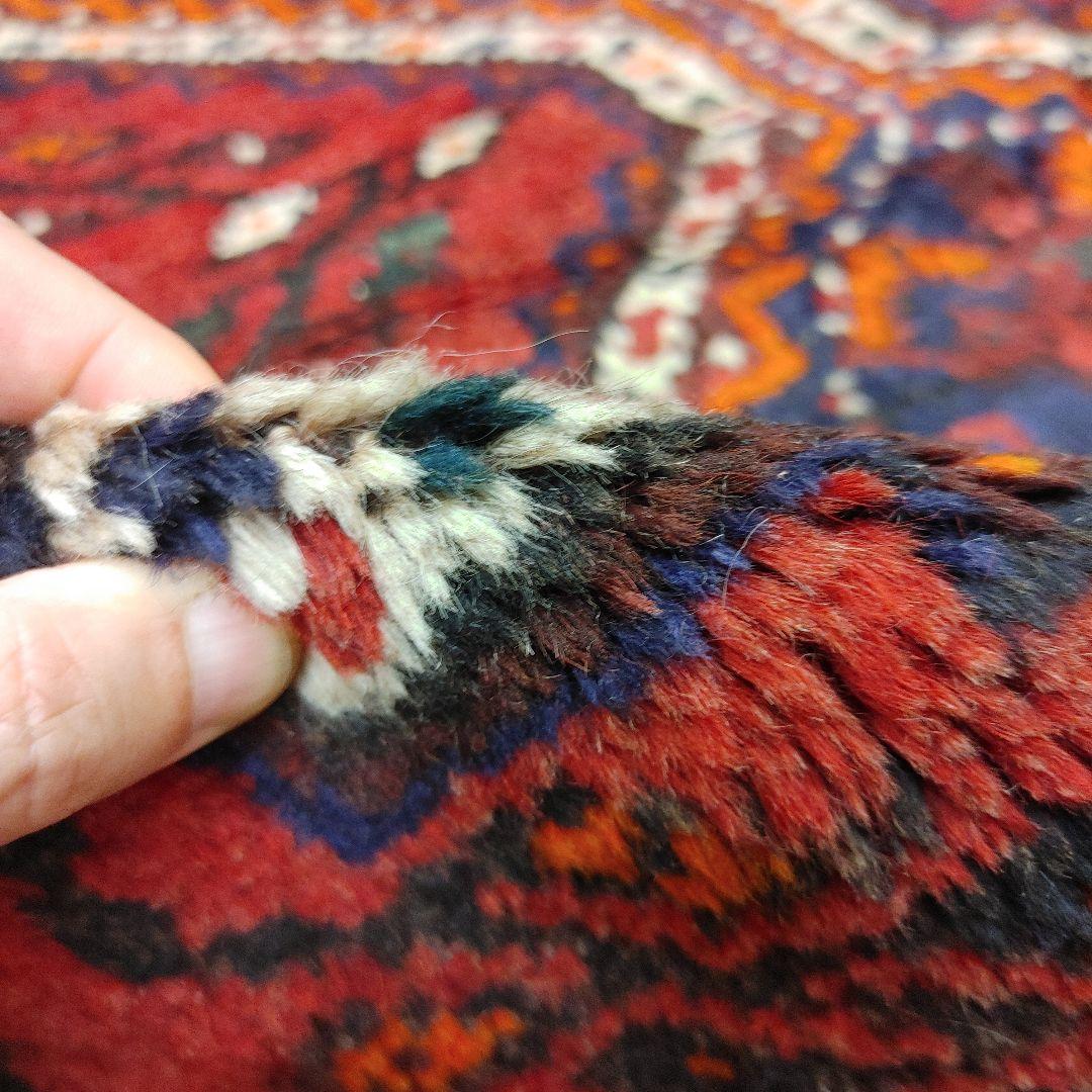 ペルシャ絨毯　シ－ラーズ産 236x160 クリーニング済 shiraz