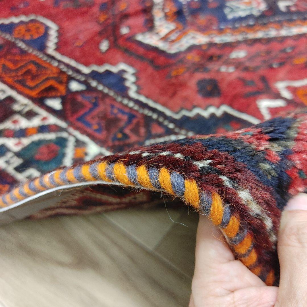 ペルシャ絨毯　シ－ラーズ産 236x160 クリーニング済 shiraz