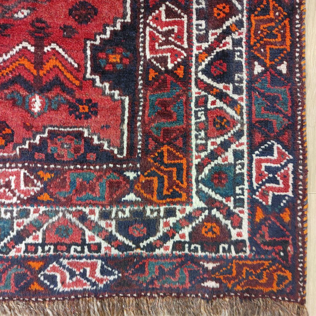 ペルシャ絨毯　シ－ラーズ産 236x160 クリーニング済 shiraz