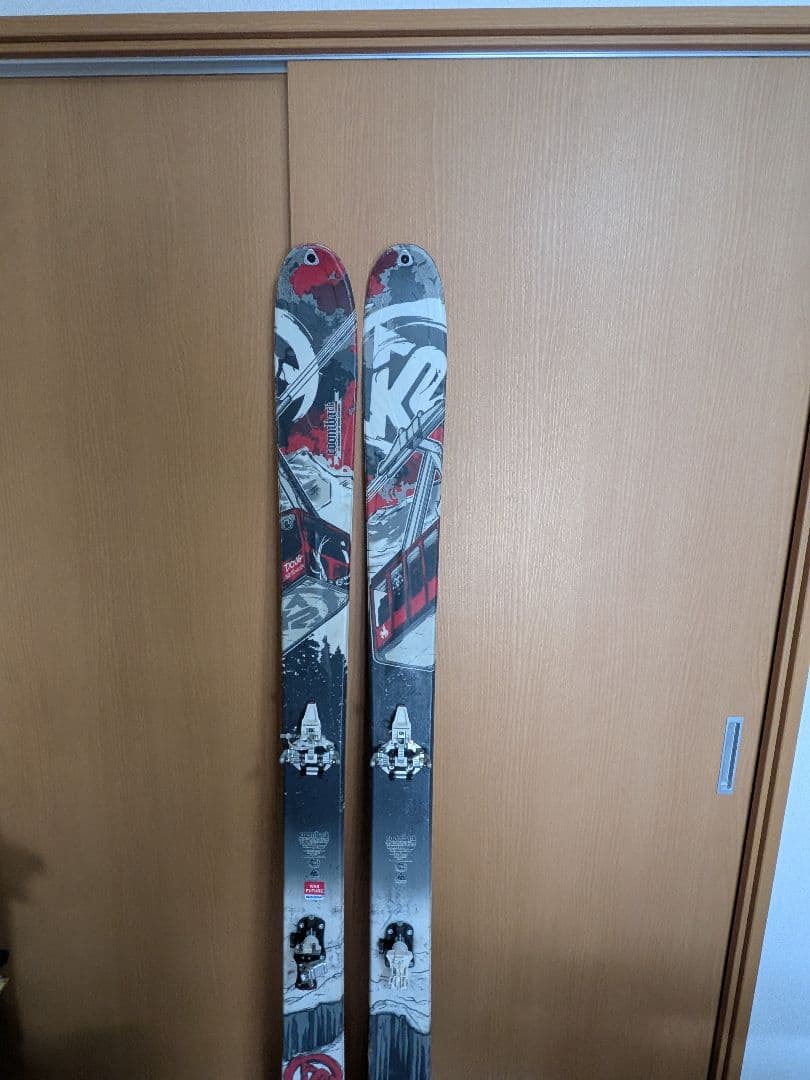 ジャンク品　k2スキー板Coomback（クンバック）