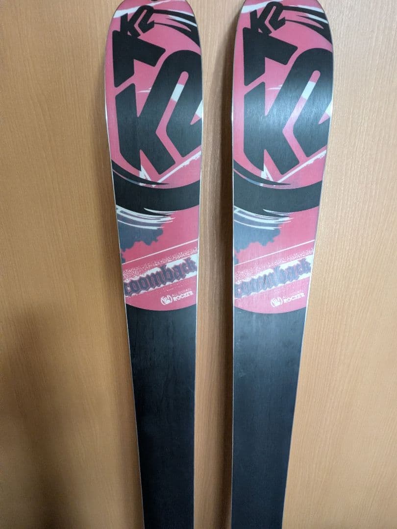 ジャンク品　k2スキー板Coomback（クンバック）