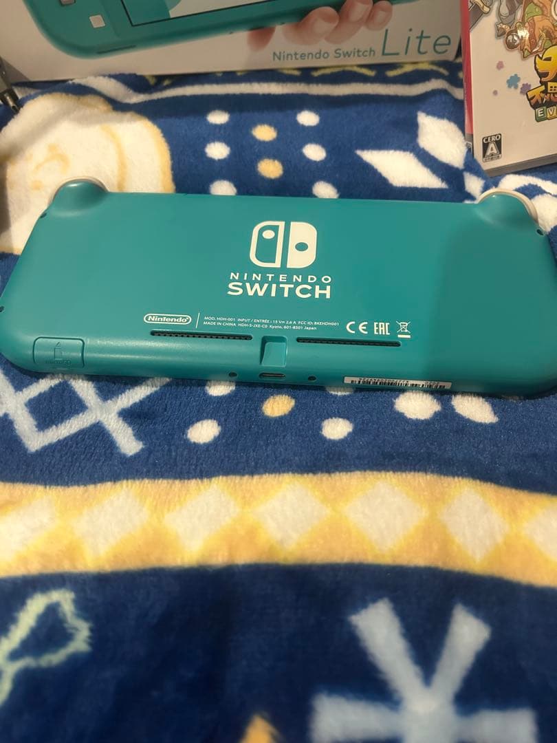 Switch Lite ターコイズ 本体 + ゲームソフト　スイッチライト