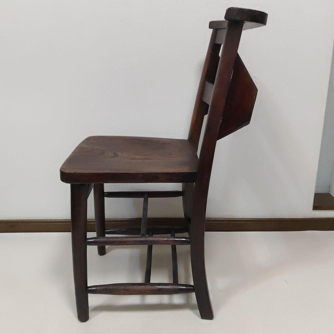 イギリス チャーチチェア チャペルチェア ダイニングチェア アンティーク