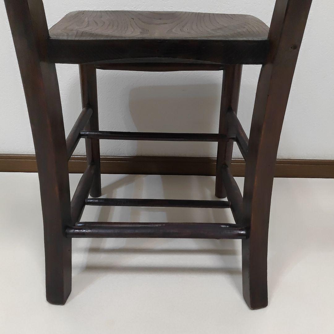 イギリス チャーチチェア チャペルチェア ダイニングチェア アンティーク