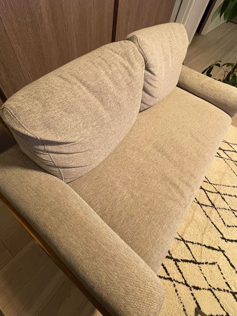 unico、TREL(トレル)、カバーリングソファ、2.5シーター