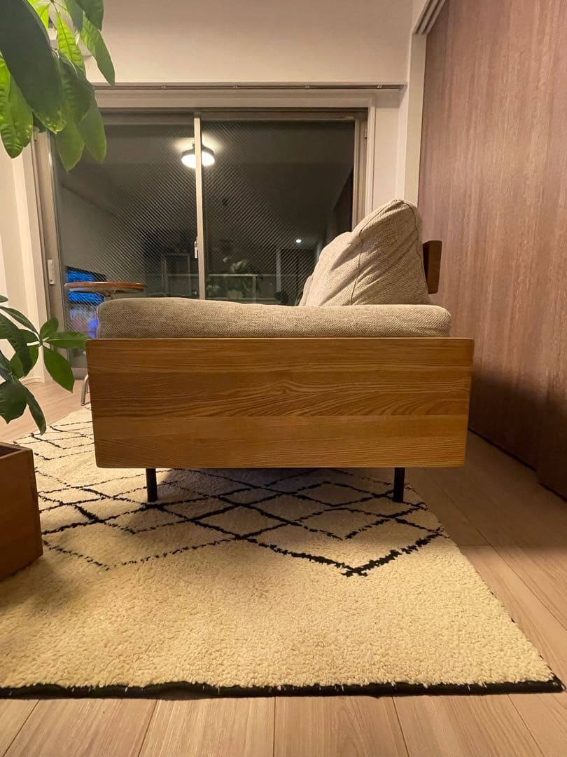 unico、TREL(トレル)、カバーリングソファ、2.5シーター