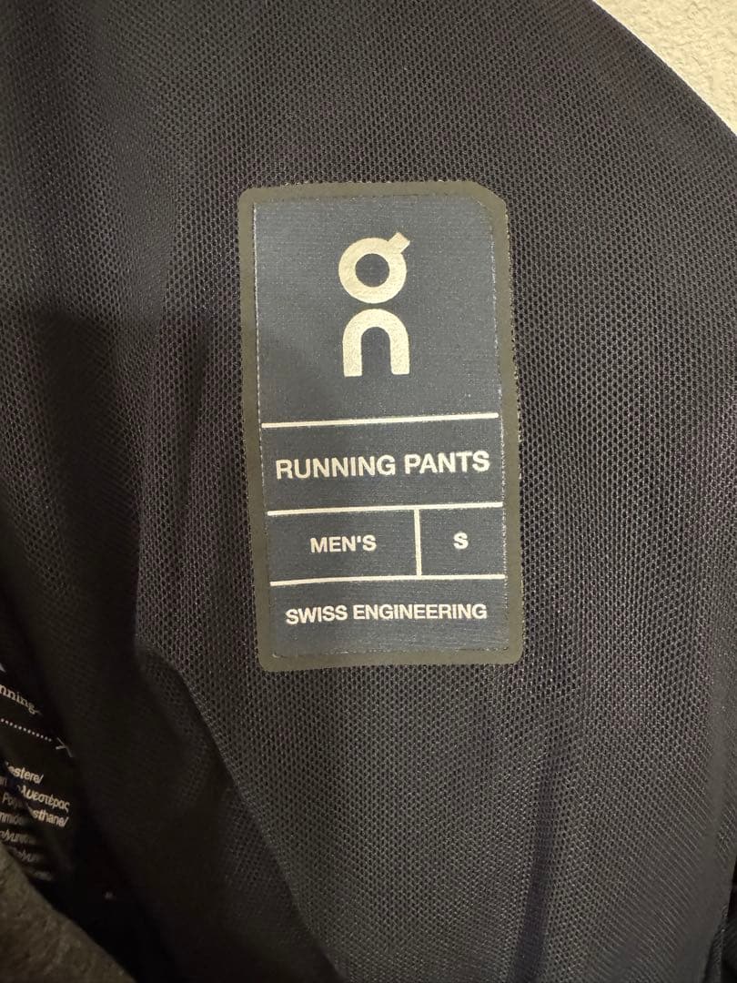 On Running Pants メンズ S グレー