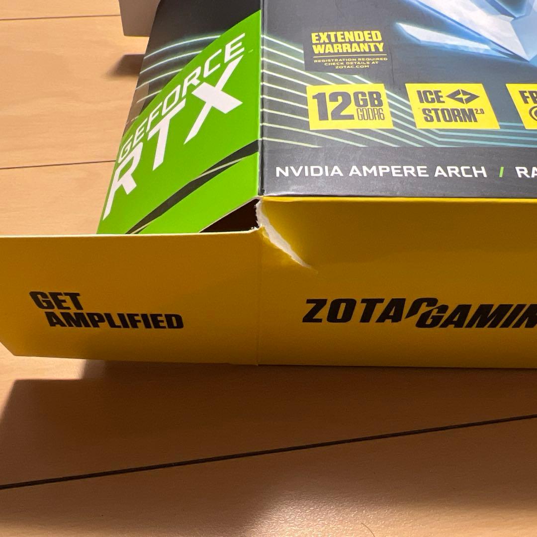 箱あり ZOTAC GeForce RTX 3060 12GB