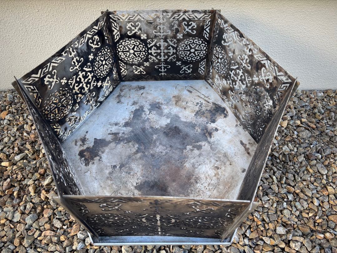 藤原組 焚き火台「はじまり」キャンプ アウトドア 焚火台　定価57,000円