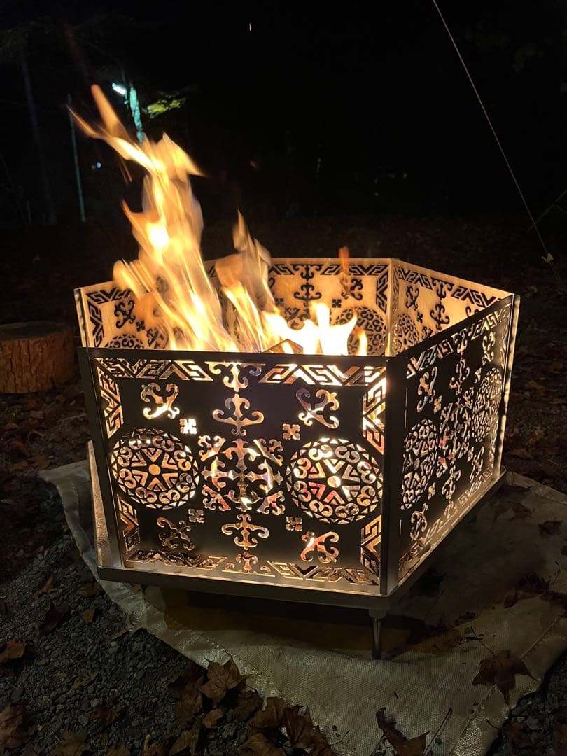 藤原組 焚き火台「はじまり」キャンプ アウトドア 焚火台　定価57,000円