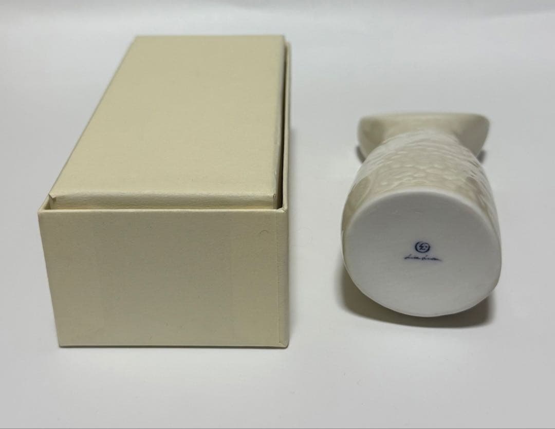 Lisa Larson リサラーソン　花のために　限定　ドレス　花瓶　ホワイト