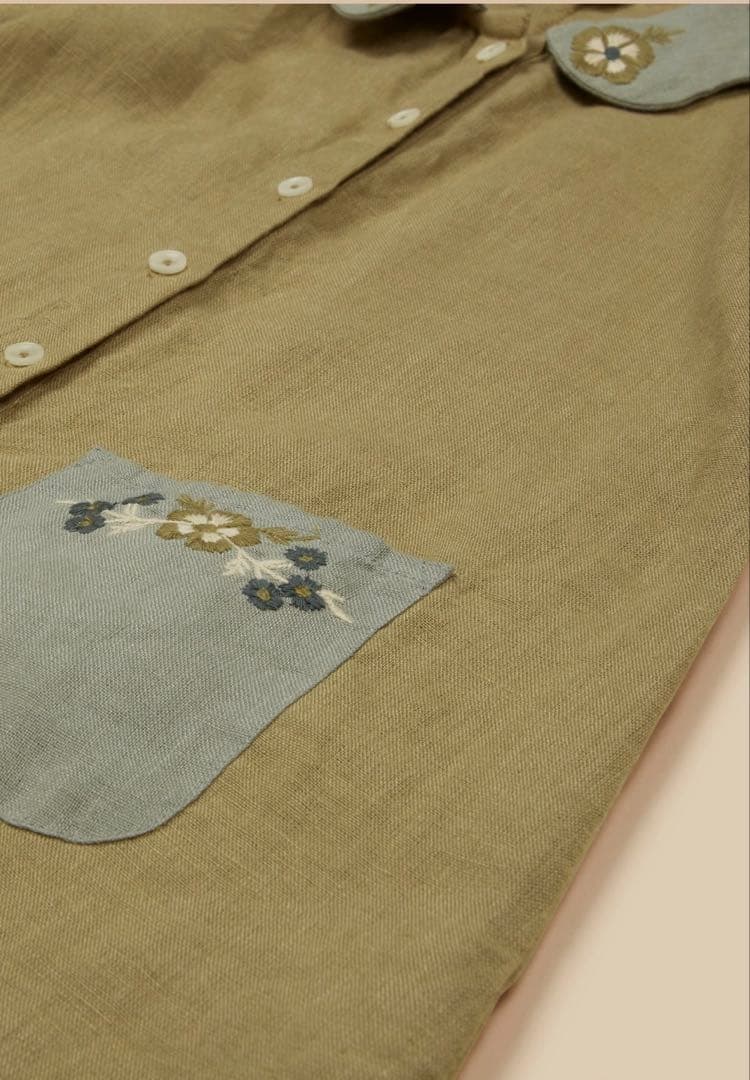 Apolinaアポリナ MILA ROMPER - BRACKEN　5-7Y