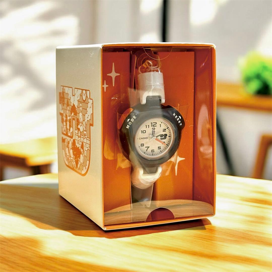 【新品未使用】サ時計 オレンジ CASIO サウナイキタイ