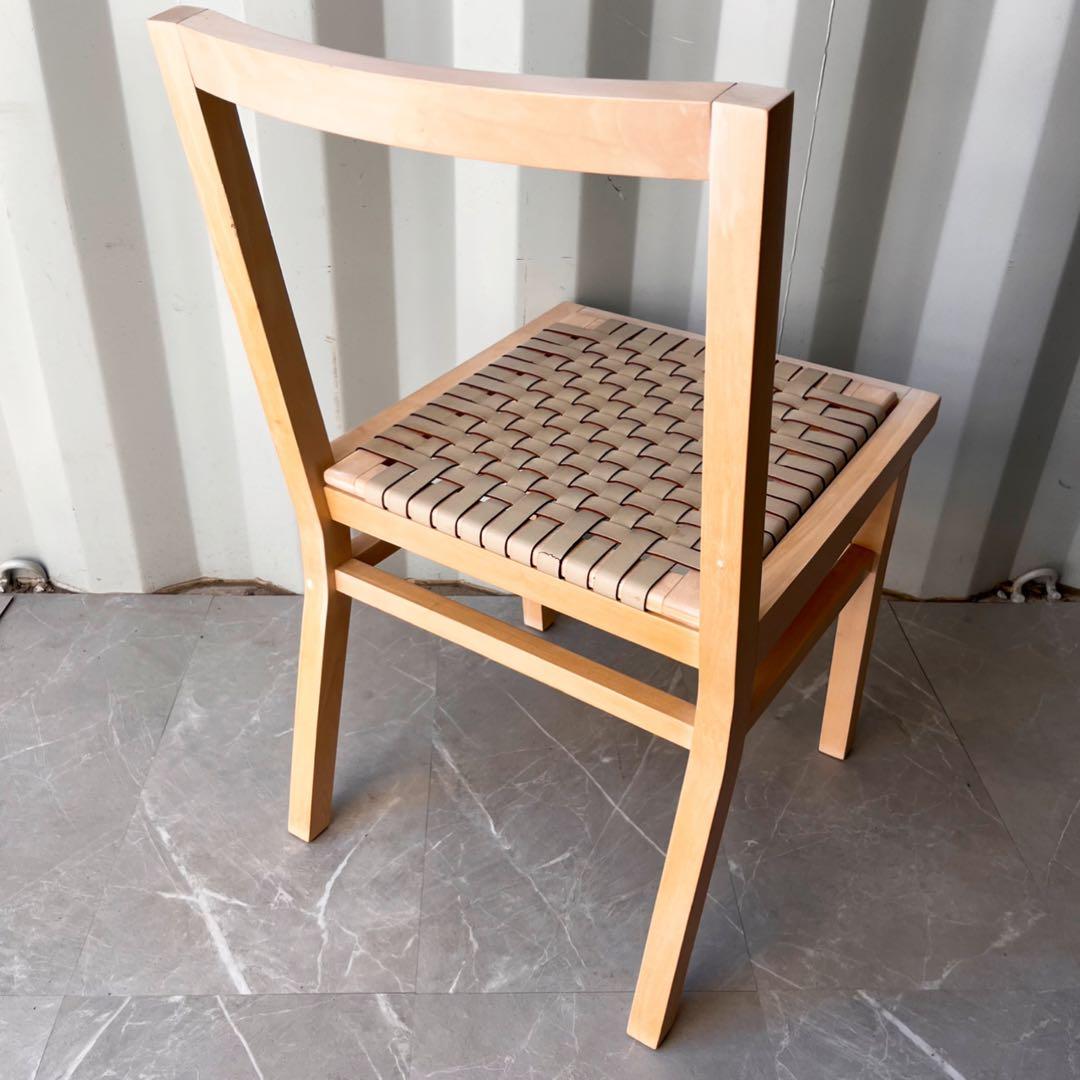 取付無料！カッシーナIXC カクトチェア 本革ベージュダイニングチェア✨