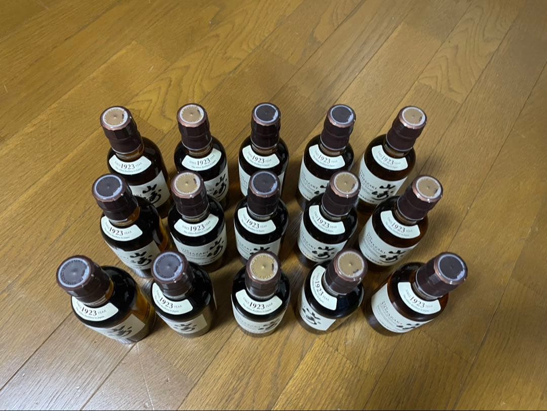 【新品未開封】山崎ウイスキー 15本セット