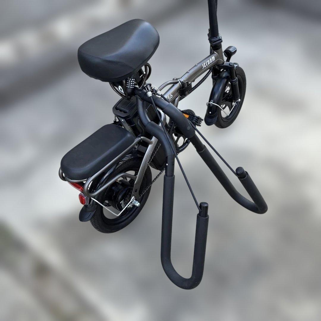 JECHAM 折りたたみ自転車 電動アシスト シルバー