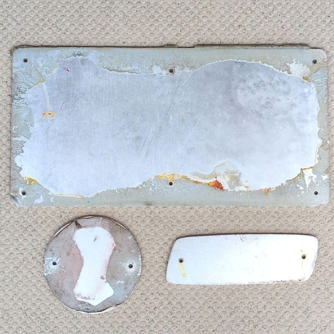 鉄道プレート 大阪市交通局 大阪市営地下鉄 堺筋線60系 3点(大阪メトロ)