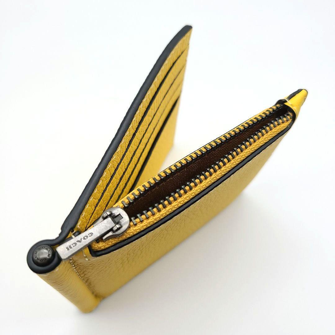 COACH マネークリップ 新品 カナリー レザー アメリカ限定品 メンズ