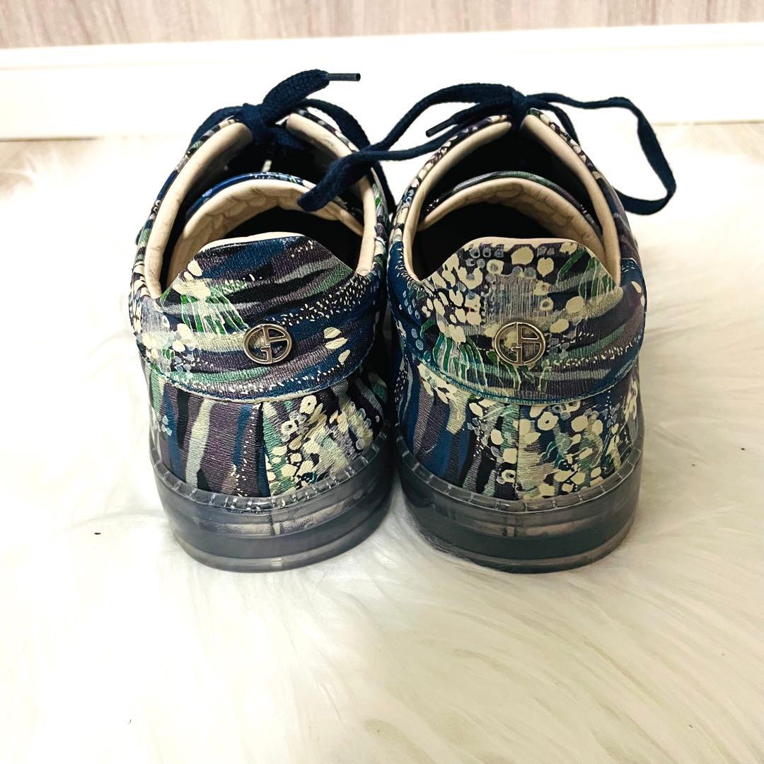 最高級　ジョルジオアルマーニ　定価11.8万円　フラワー　デッサン　エレガンス