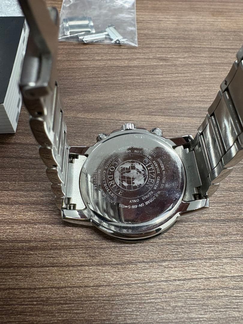 シチズン CITIZEN エコドライブ ソーラー 電波腕時計AT8124-83E