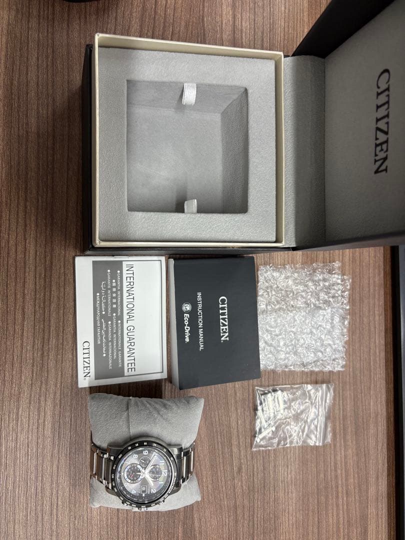 シチズン CITIZEN エコドライブ ソーラー 電波腕時計AT8124-83E