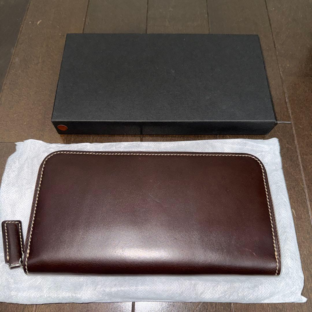 万双　ブライドル　ラウンド長財布