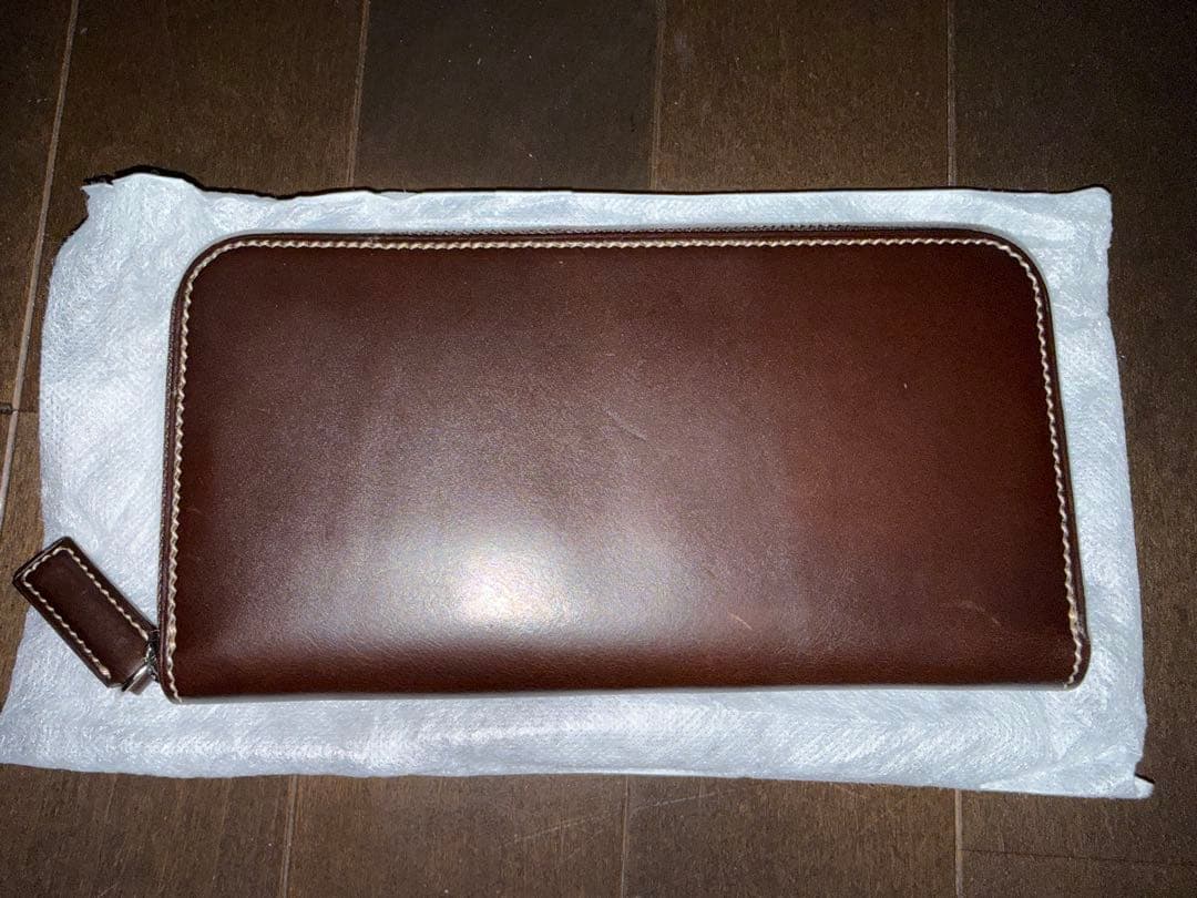 万双　ブライドル　ラウンド長財布