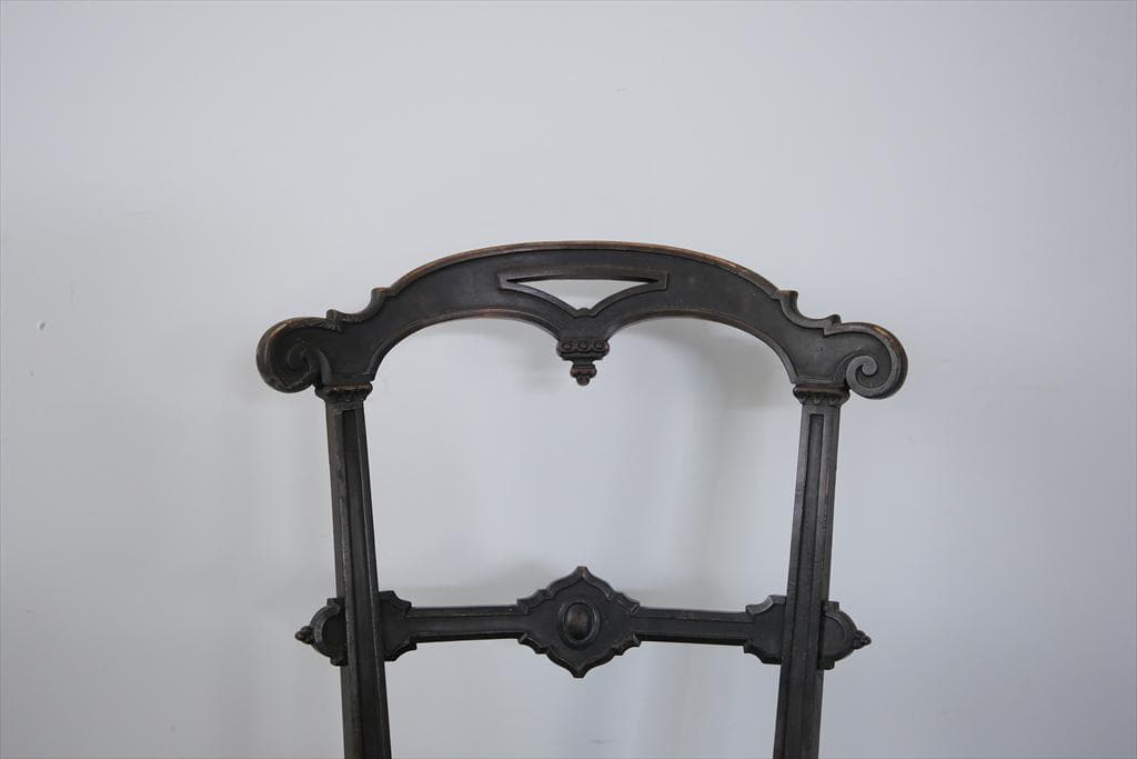 フランスアンティーク木製ナポレオンチェア/ダイニングイス椅子(90-66-2)