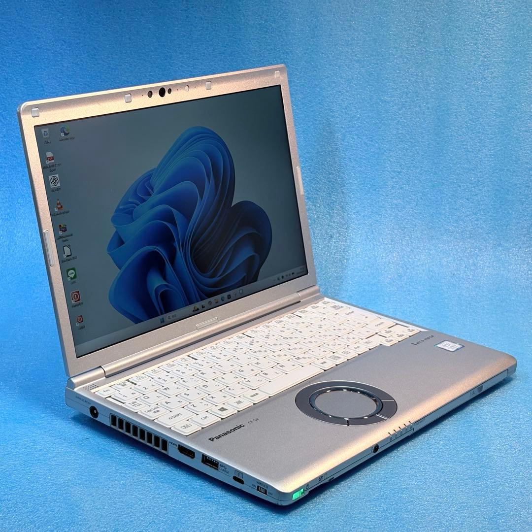 【軽量988g✨】ノートパソコン レッツノートDVDドライブ、初心者マニュアル付