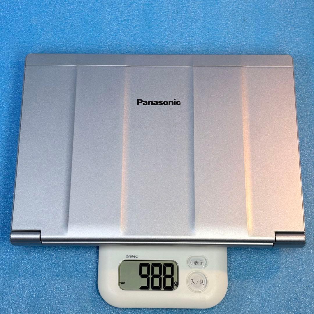 【軽量988g✨】ノートパソコン レッツノートDVDドライブ、初心者マニュアル付