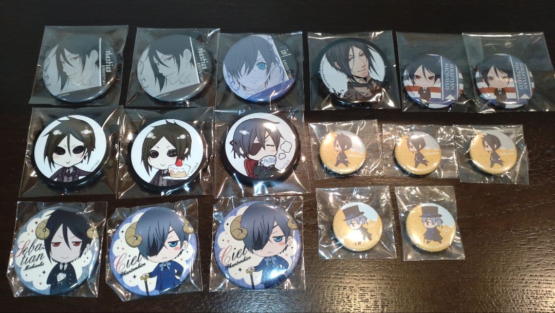 中古　黒執事　セバスチャン&シエル　グッズセット